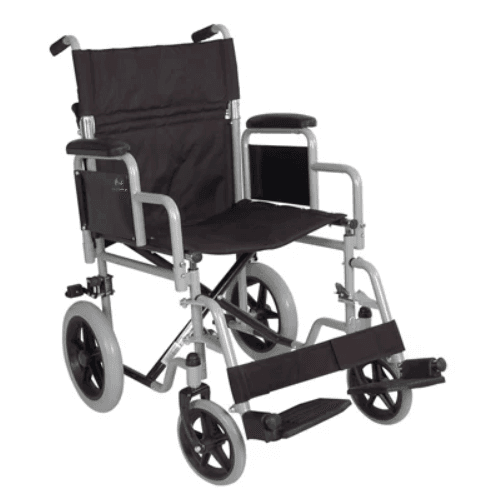 Attendant Propelled Car Transit 45cm Wheelchair - Foldable 110kg