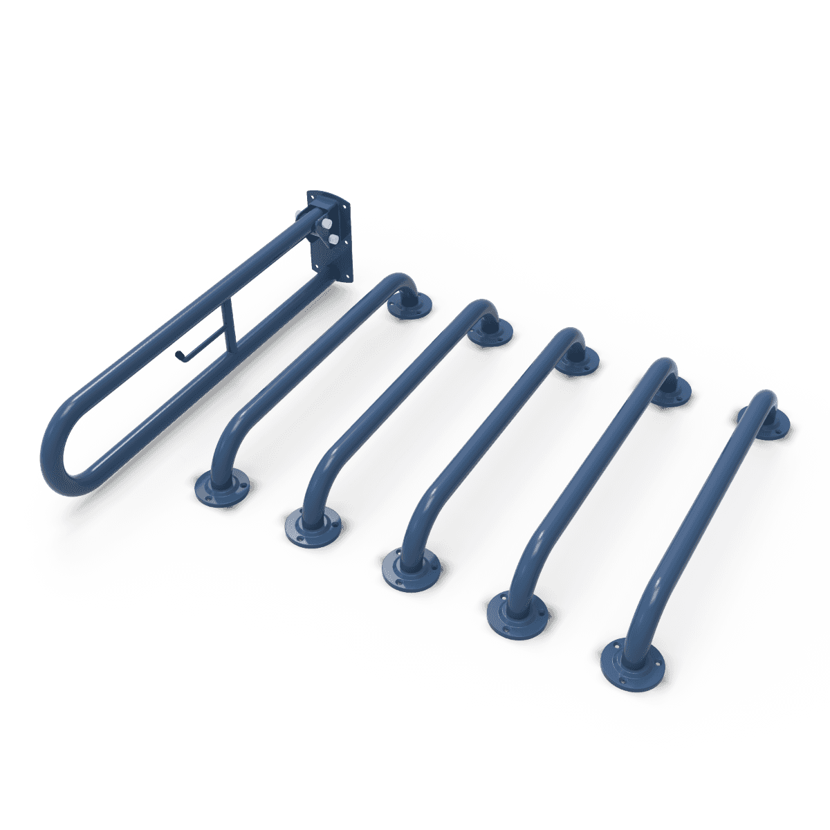 Doc M Grab Rail Pack - Mild Steel Option - Dark Blue