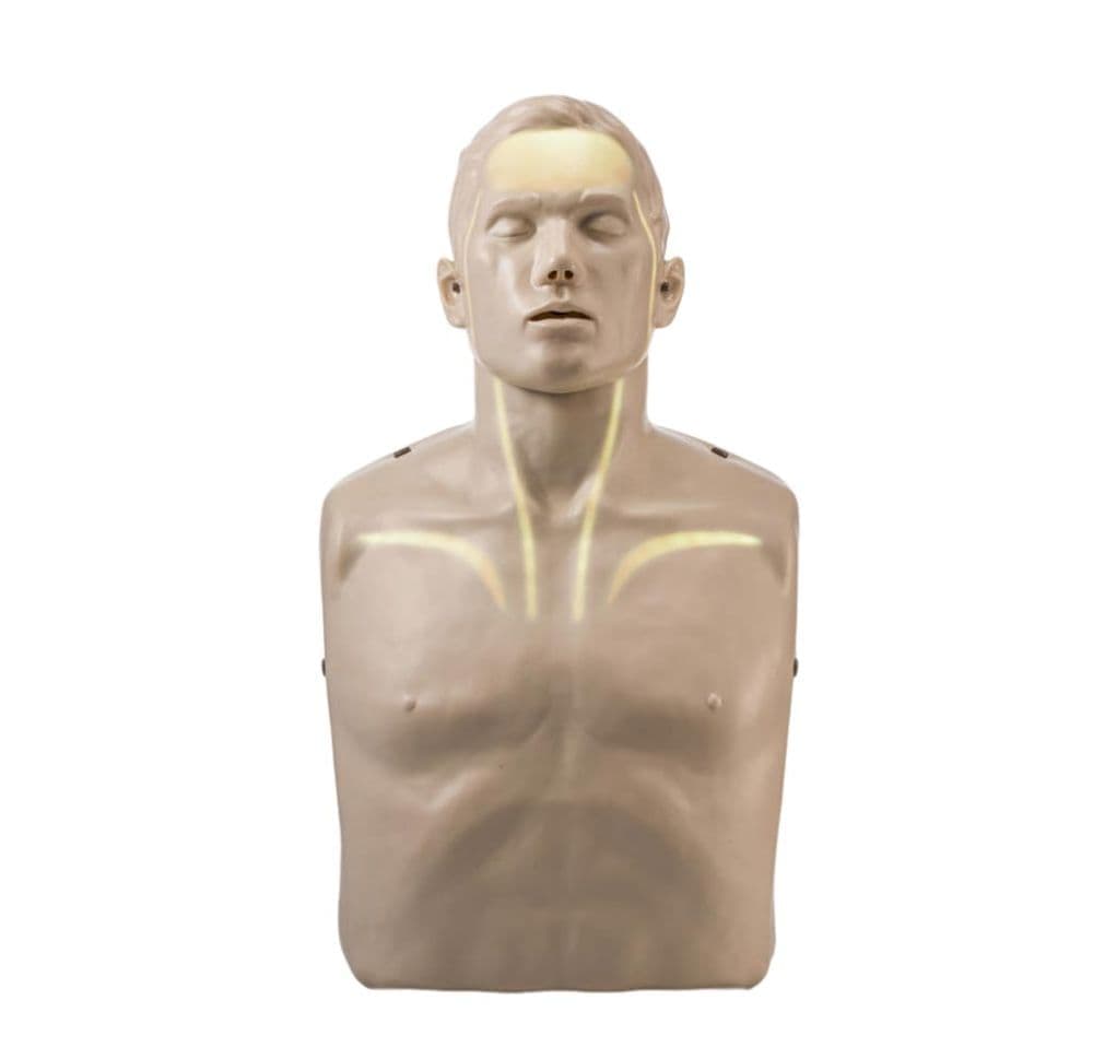 Brayden CPR Manikin Kit with WHITE Illumination LED Lights