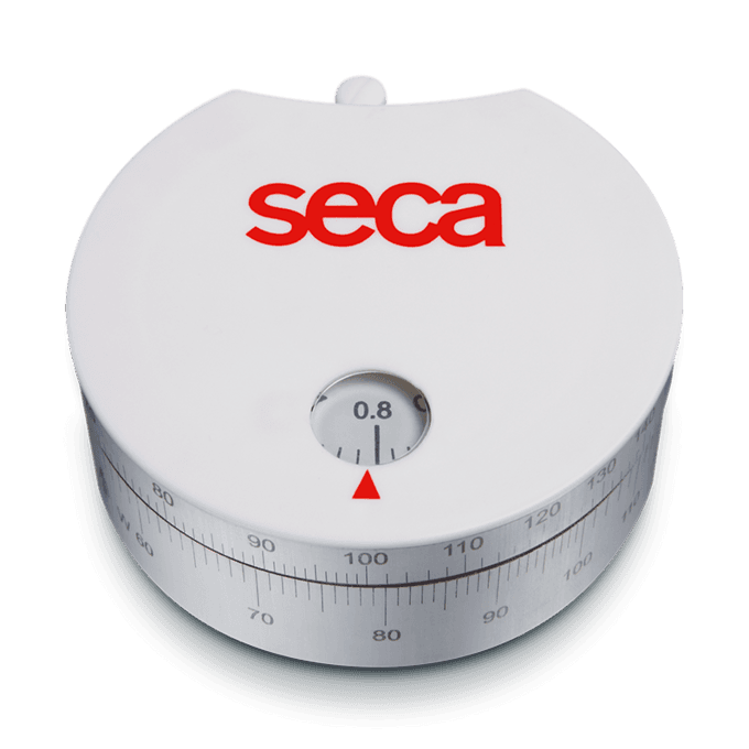 SECA 203 - Ergonomic Circumference Measuring Tape with extra Waist-To-Hip-Ratio Calculator