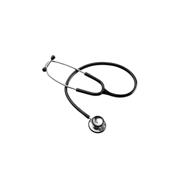 Dual Head Deluxe Stethoscope for Adult - Black
