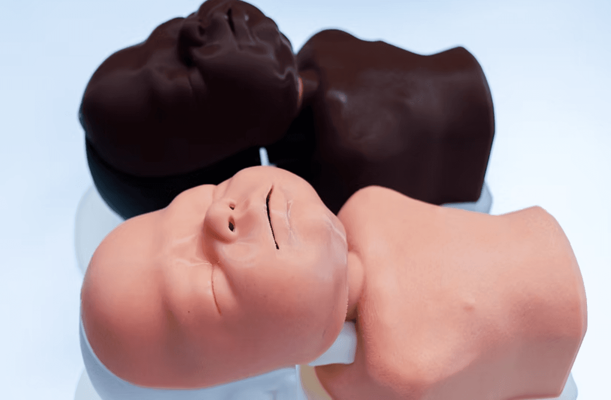Newborn Airway Management Task Trainer - Dark Skin