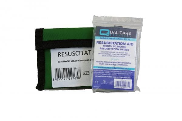 Resuscitation Aid in Wallet With Key Ring Resuscitation Aid in Wallet With Key Ring