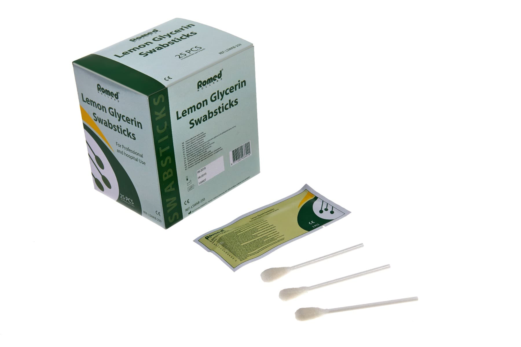 Lemon and Glycerin Swabsticks (25 x 3)