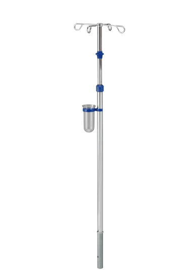 Provita IV-Pole/ Drip stand for Bed Post - Stainless Steel