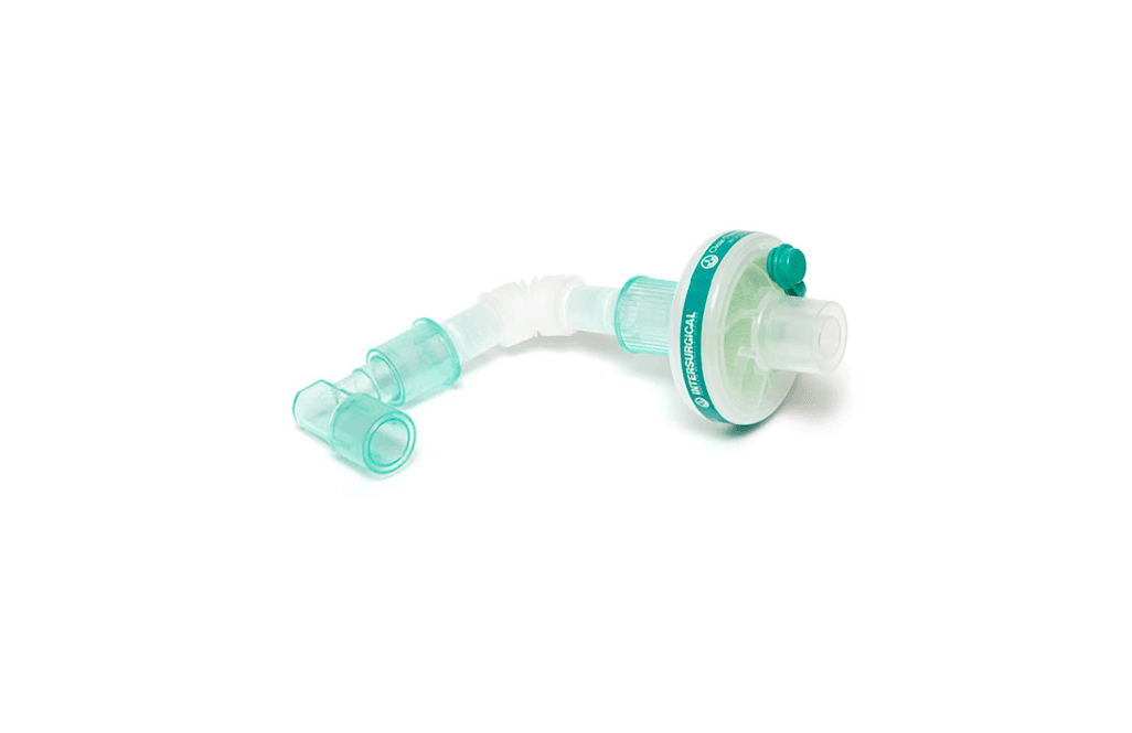 Clear-Therm 3 HMEF with Luer Port, Superset Catheter Mount and Elbow