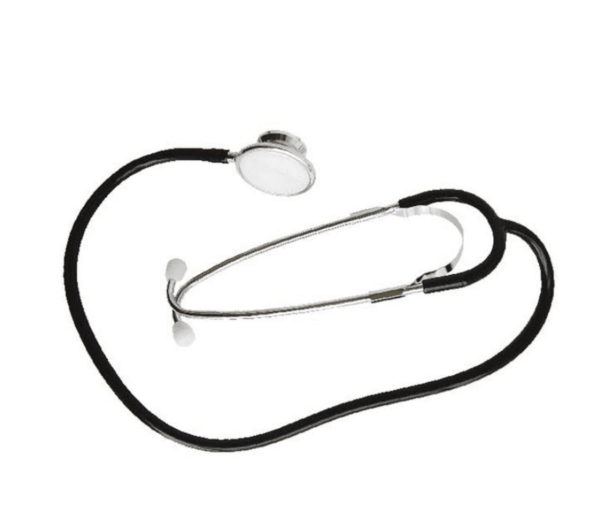 Dual Head Stethoscope - Black