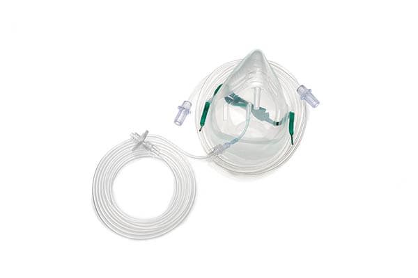 Sentri™ Intersurgical EcoLite™ Adult Mask with CO2 Monitor Line, 2.1m Tube & Filter (30)