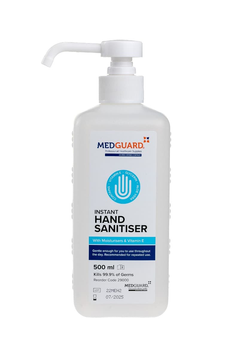 CASE Alcohol Hand Gel with Pump 75% - 500ml (12)
