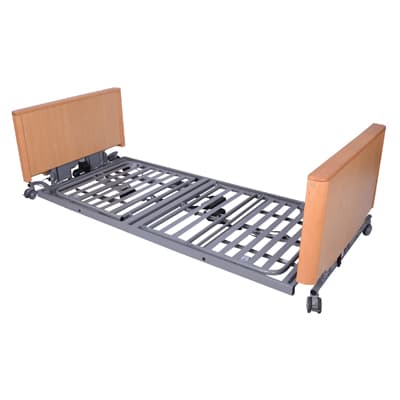 Woburn Ultra Low 800 Bed with Auto Regression & Oak Ends