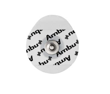 Ambu White Sensor Solid gel / Foam Backing Electrodes (50) Ambu White Sensor Solid gel / Foam Backing Electrodes (50)