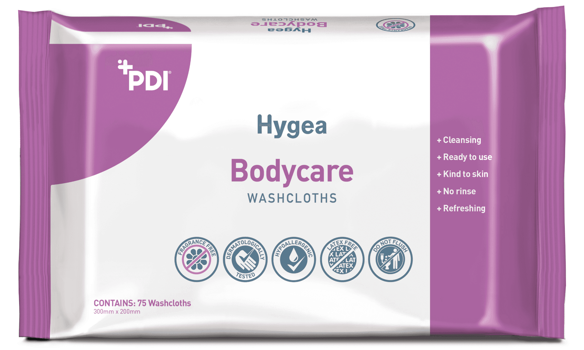 CASE Hygea Bodycare Wet Wipes (15 x 75 wipes)
